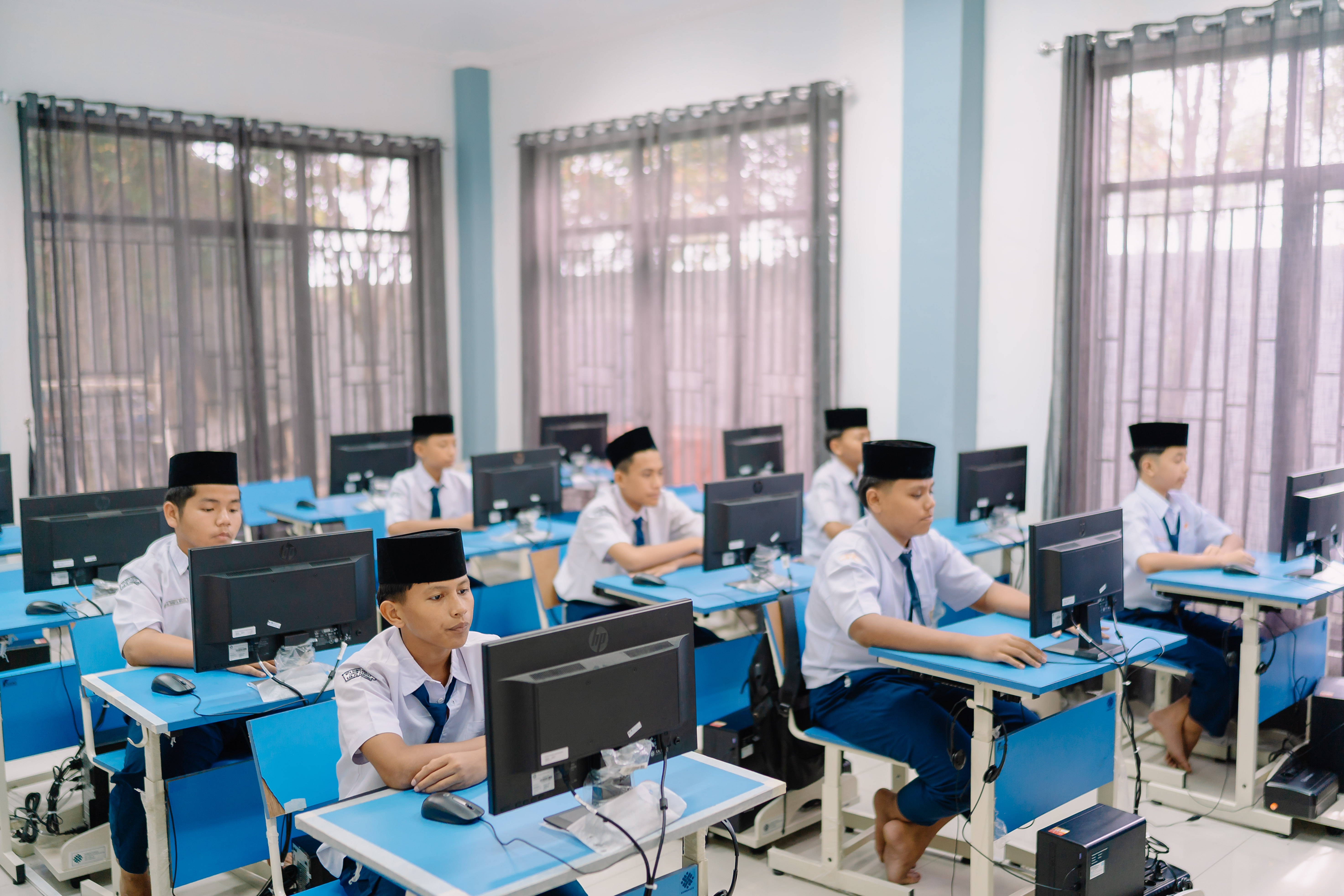 Pembelajaran di Labor Komputer