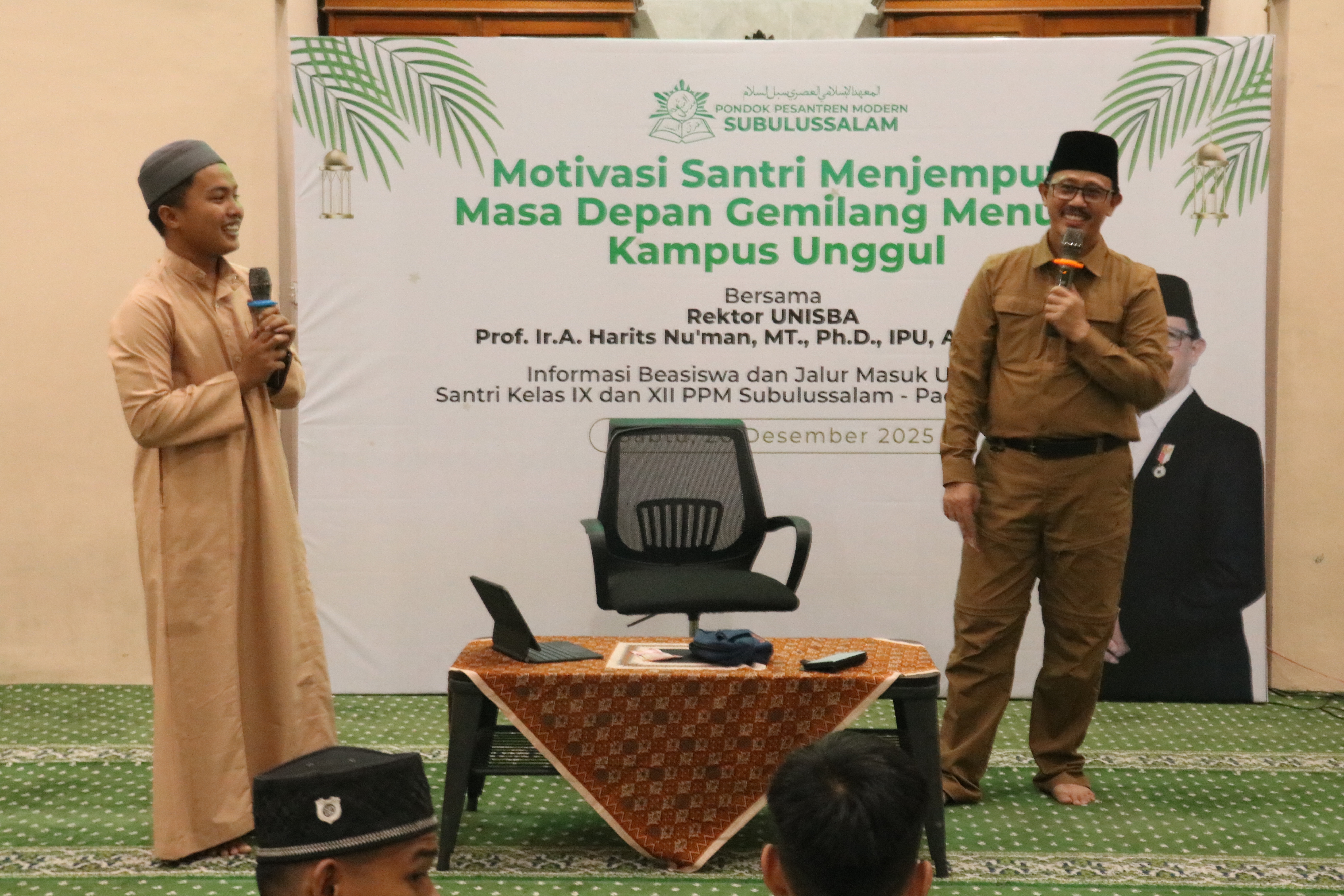 Kunjungan Rektor UNISBA